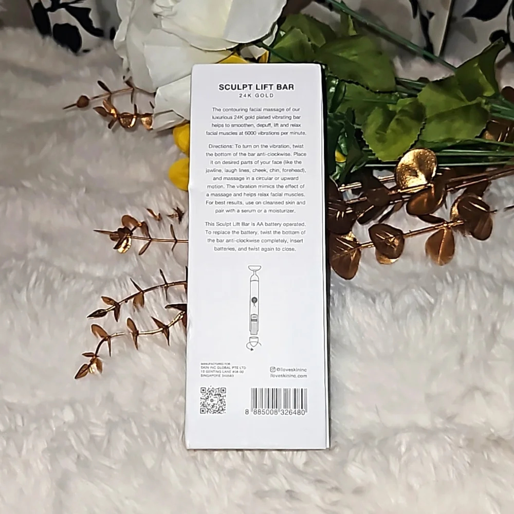 SKIN INC Sculpt Lift Bar 24K Gold Retail $125 - New